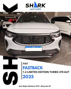 FIAT Fastback 1.3 16V 4P FLEX LIMITED EDITION TURBO 270 AUTOM�TICO