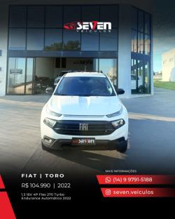 FIAT Toro 1.3 16V 4P FLEX 270 TURBO ENDURANCE AUTOM�TICO