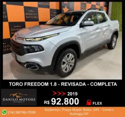 FIAT Toro 1.8 16V 4P FLEX FREEDOM AUTOMÁTICO