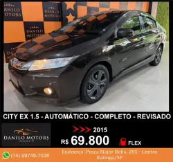 HONDA City Sedan 1.5 16V 4P EX FLEX AUTOMÁTICO