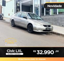 HONDA Civic 1.7 16V 4P LXL AUTOMÁTICO