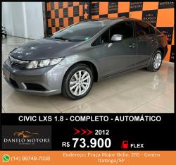 HONDA Civic 1.8 16V 4P LXS AUTOM�TICO