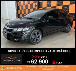 HONDA Civic 1.8 16V 4P FLEX LXS AUTOM�TICO