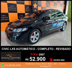 HONDA Civic 1.8 16V 4P FLEX LXS AUTOM�TICO