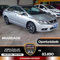 HONDA Civic 2.0 16V 4P FLEX LXR AUTOMTICO