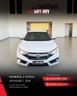 HONDA Civic 2.0 16V 4P EX FLEX  AUTOM�TICO CVT
