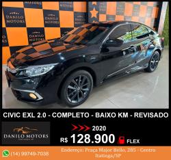 HONDA Civic 2.0 16V 4P EXL FLEX  AUTOM�TICO CVT