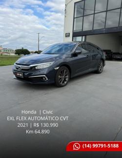 HONDA Civic 2.0 16V 4P EXL FLEX  AUTOMÁTICO CVT