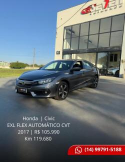 HONDA Civic 2.0 16V 4P EXL FLEX  AUTOMÁTICO CVT