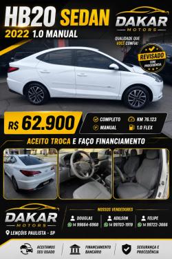 HYUNDAI HB 20 Sedan 1.0 12V 4P FLEX VISION