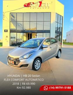HYUNDAI HB 20 Sedan 1.6 16V 4P FLEX COMFORT AUTOMÁTICO