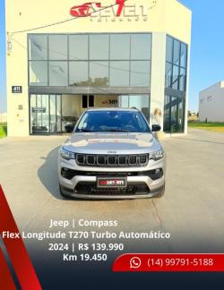 JEEP Compass 1.3 16V 4P FLEX LONGITUDE T270 TURBO AUTOM�TICO