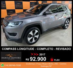 JEEP Compass 2.0 16V 4P LONGITUDE FLEX AUTOM�TICO