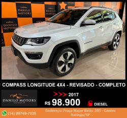 JEEP Compass 2.0 16V 4P LONGITUDE TURBO DIESEL 4X4 AUTOM�TICO