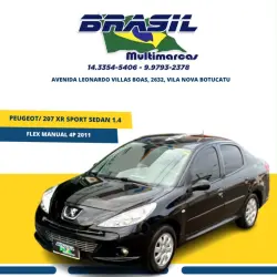 PEUGEOT 207 Sedan 1.4 4P PASSION SPORT XR FLEX