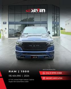 RAM 1500 5.7 V8 LIMITED NIGHT EDITION CABINE DUPLA 4X4 AUTOM�TICO