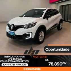 RENAULT Captur 1.6 16V 4P FLEX SCE LIFE X-TRONIC CVT