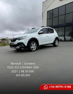 RENAULT Sandero 1.6 16V 4P FLEX SCE STEPWAY ZEN