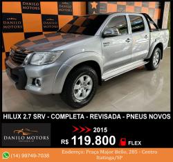 TOYOTA Hilux Caminhonete 2.7 16V 4P SRV CABINE DUPLA