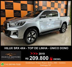 TOYOTA Hilux Caminhonete 2.8 16V SRX 50 ANOS 4X4 TURBO DIESEL CABINE DUPLA AUTOM�TICO