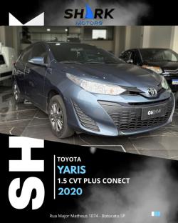 TOYOTA Yaris Hatch 1.5 16V 4P FLEX XL PLUS CONNECT MULTIDRIVE AUTOMTICO CVT
