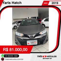 TOYOTA Yaris Hatch 1.3 16V 4P FLEX XL PLUS TECH MULTIDRIVE AUTOM�TICO CVT