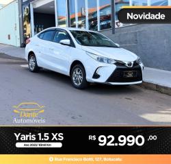 TOYOTA Yaris Sedan 1.5 16V 4P FLEX XS MULTIDRIVE AUTOM�TICO CVT
