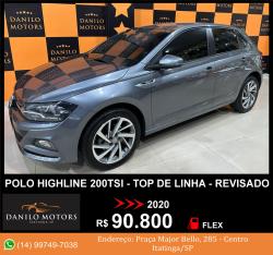 VOLKSWAGEN Polo Hatch 1.0 12V 4P 200 TSI HIGHLINE AUTOM�TICO