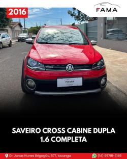 VOLKSWAGEN Saveiro 1.6 16V G6 CROSS CABINE DUPLA FLEX