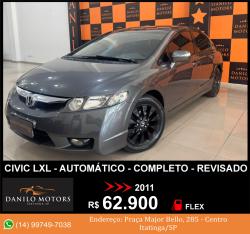 HONDA Civic 1.8 16V 4P FLEX LXL AUTOMTICO