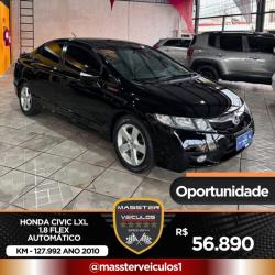 HONDA Civic 1.8 16V 4P FLEX LXS AUTOMTICO