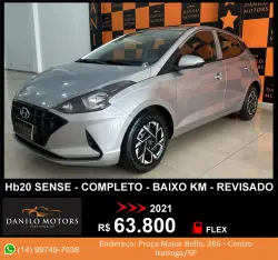 HYUNDAI HB 20 Hatch 1.0 12V 4P FLEX SENSE