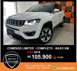 JEEP Compass 2.0 16V 4P LIMITED FLEX AUTOMTICO