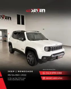 JEEP Renegade 1.3 16V 4P FLEX T270 S 4X4 TURBO AUTOMTICO