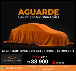 JEEP Renegade 2.0 16V 4P TURBO DIESEL SPORT 4X4 AUTOMTICO