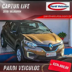 RENAULT Captur 1.6 16V 4P FLEX SCE LIFE X-TRONIC CVT