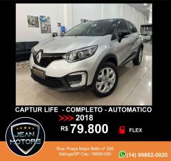 RENAULT Captur 1.6 16V 4P FLEX SCE LIFE X-TRONIC CVT