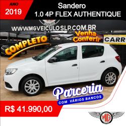 RENAULT Sandero 1.0 4P FLEX AUTHENTIQUE