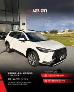 TOYOTA Corolla Cross 2.0 16V 4P FLEX VVT-IE XRE DIRECT SHIFT AUTOMTICO CVT