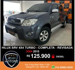 TOYOTA Hilux Caminhonete 3.0 4P 4X4 SRV TURBO DIESEL CABINE DUPLA AUTOMTICO