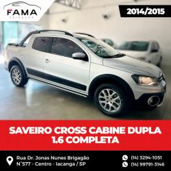 VOLKSWAGEN Saveiro 1.6 16V G6 CROSS CABINE DUPLA FLEX