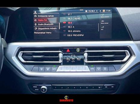 BMW 320I 2.0 16V 4P M SPORT GP TURBO ACTIVE FLEX AUTOMTICO, Foto 10