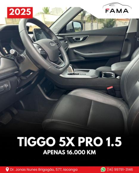 CHERY Tiggo 5X Pro 1.5 16V 4P VVT TURBO iFLEX AUTOM�TICO CVT, Foto 12