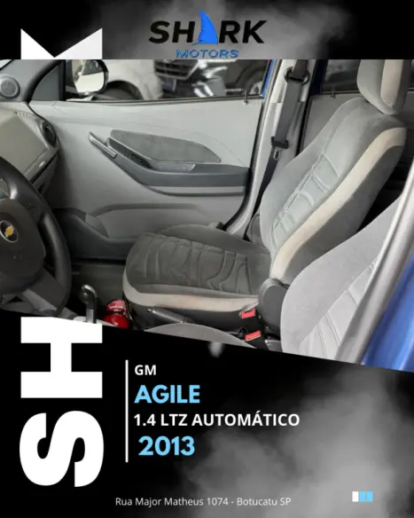 CHEVROLET Agile 1.4 4P FLEX LTZ EASYTRONIC AUTOMATIZADO, Foto 11
