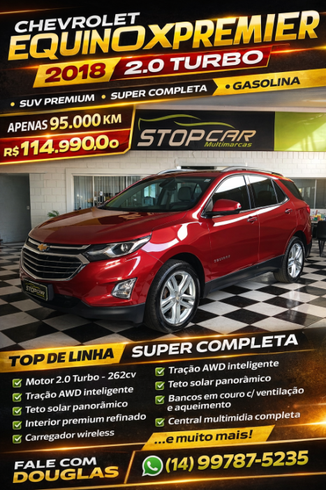 CHEVROLET Equinox 2.0 16V 4P PREMIER AWD TURBO AUTOM�TICO, Foto 4