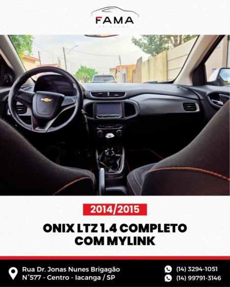 CHEVROLET Onix Hatch 1.4 4P FLEX LTZ, Foto 7 CHEVROLET Onix Hatch 1.4 4P FLEX LTZ, Foto 7