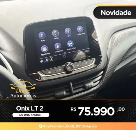 CHEVROLET Onix Hatch 1.0 12V 4P FLEX LT, Foto 16