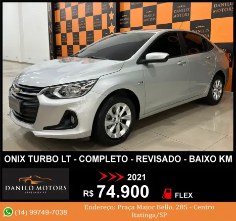 CHEVROLET Onix Sedan 1.0 12V 4P FLEX LT PLUS TURBO AUTOM�TICO, Foto 1