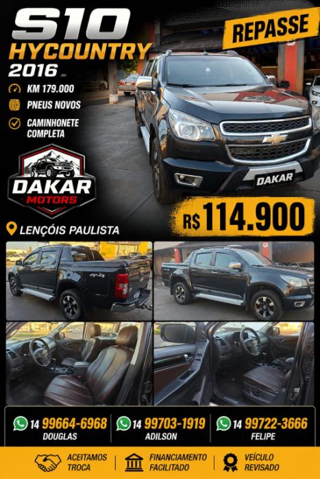 CHEVROLET S10 2.8 12V HIGH COUNTRY CABINE DUPLA 4X4 TURBO DIESEL AUTOM�TICO, Foto 1