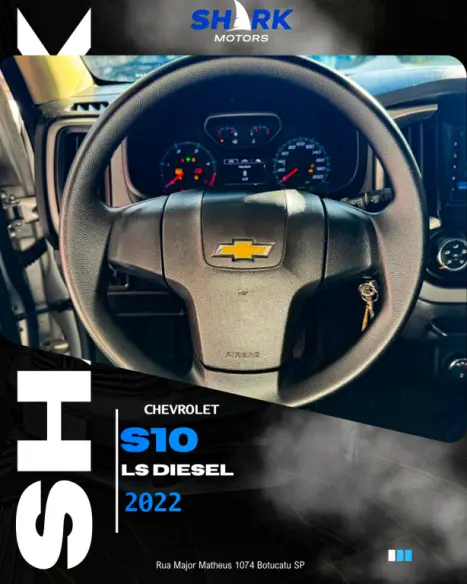 CHEVROLET S10 2.8 16V LS CABINE DUPLA 4X4 TURBO DIESEL, Foto 5